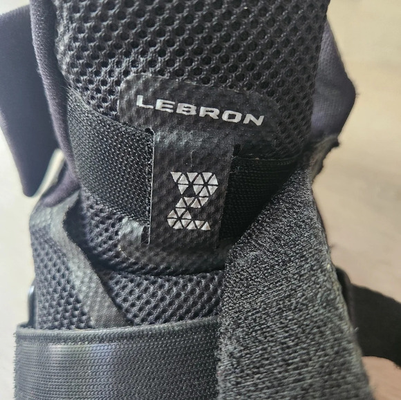Nike LeBron Soldier 9 flyease blackout athleisure althletic sports men size 12 - Picture 4 of 14
